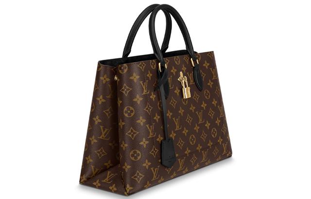 LOUIS VUITTON Flower Tote Logo