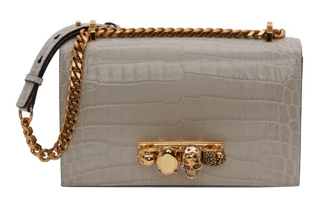 Alexander McQueen JEWELLED SATCHEL