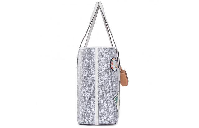 TORY BURCH Gemini Link Canvas Patches Tote