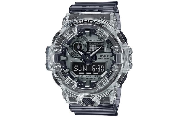 G-SHOCK 1.0 see thru 57.5*53.4mm GA-700SK-1ADR