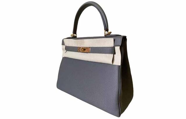 HERMES Kelly 28 Togo 8F Gristain