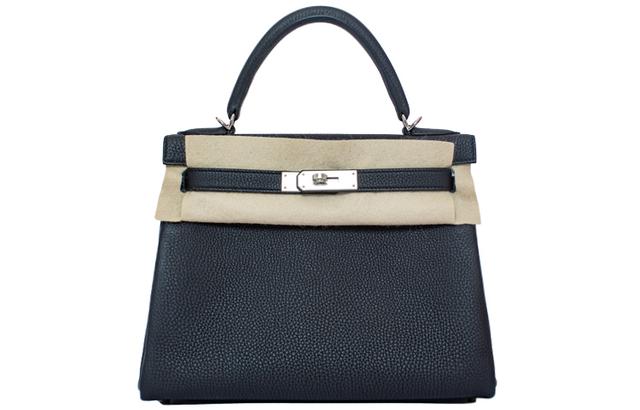 HERMES Kelly 28 Togo Noir