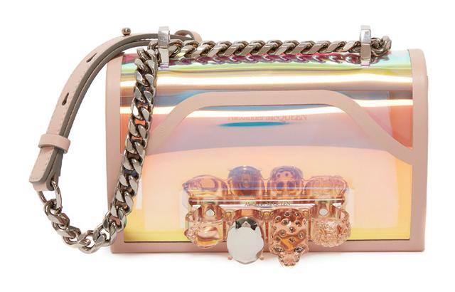 Alexander McQueen JEWELLED SATCHEL