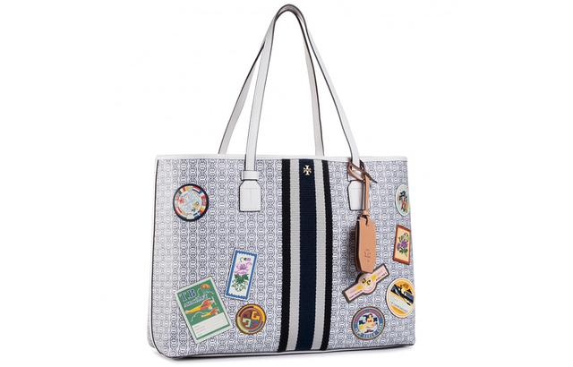 TORY BURCH Gemini Link Canvas Patches Tote