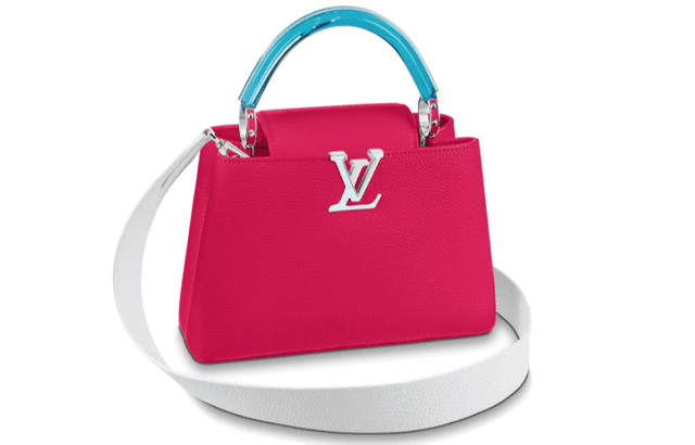 LOUIS VUITTON Capulines BB Logo