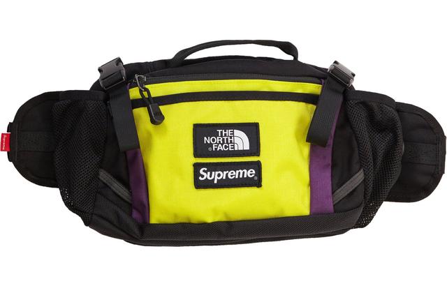 Supreme FW18 x The North Face Expedition Waist Bag Sulphue LOGO