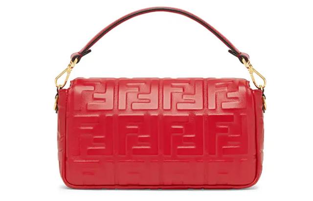 FENDI Baguette Logo FF