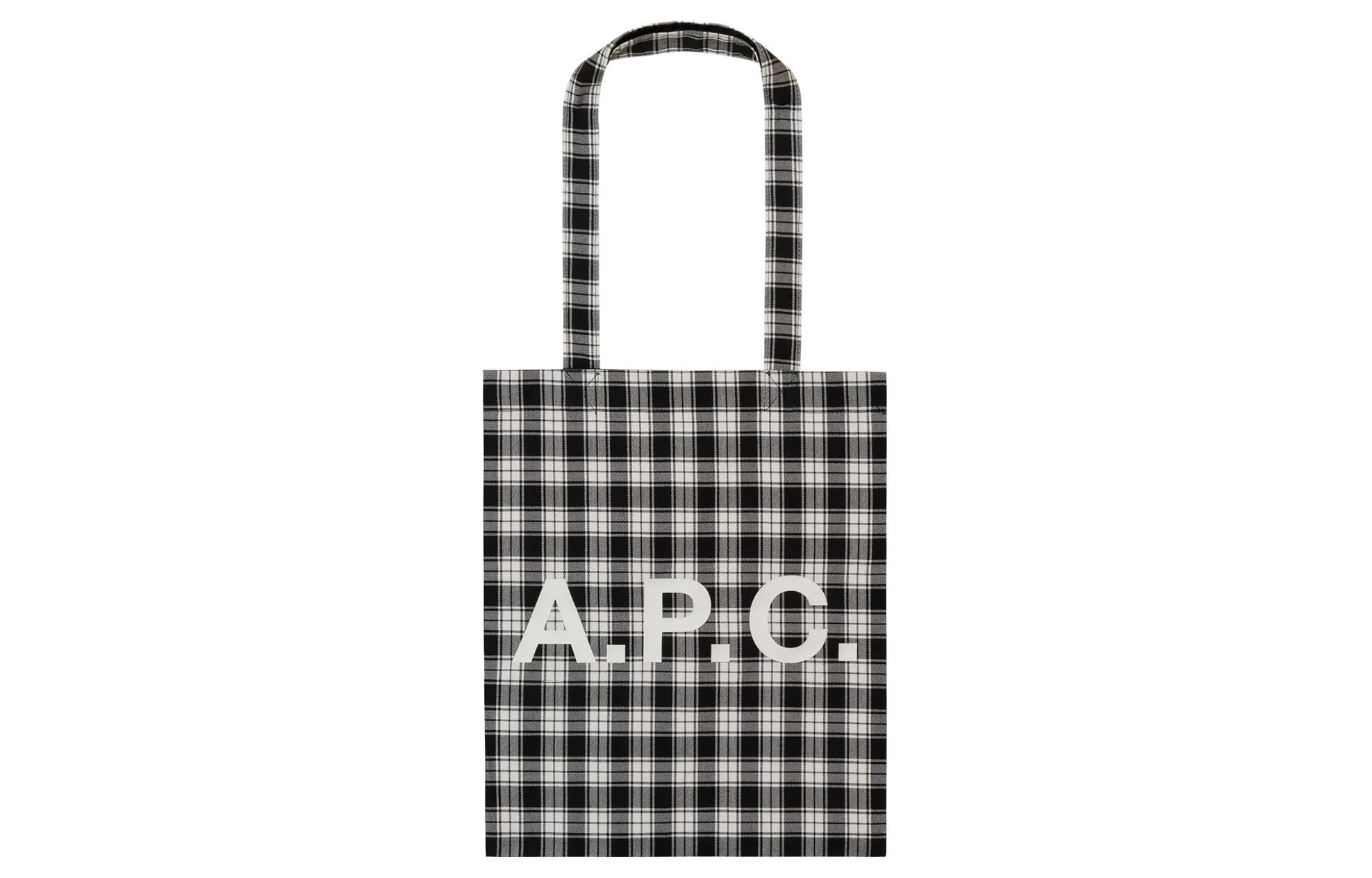 A.P.C logo Tote