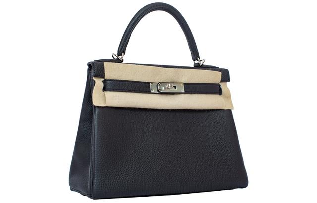 HERMES Kelly 28 Togo Noir