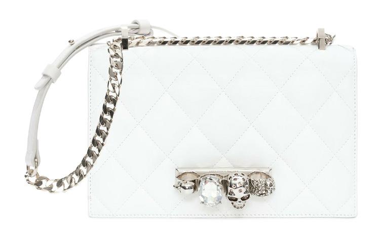 Alexander McQueen JEWELLED SATCHEL