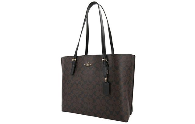 COACH Mollie 34 Logo Tote