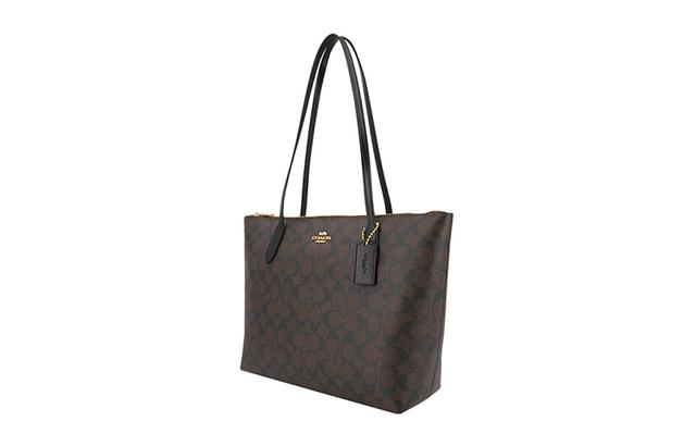 COACH Zip Top 30 PVC Tote