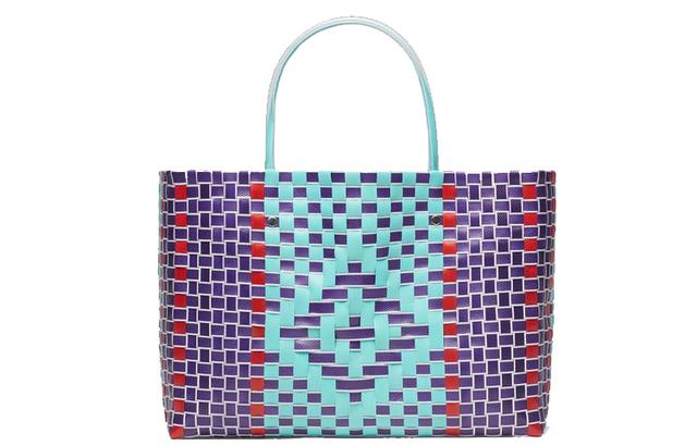 MARNI Marni Market EW Logo Tote