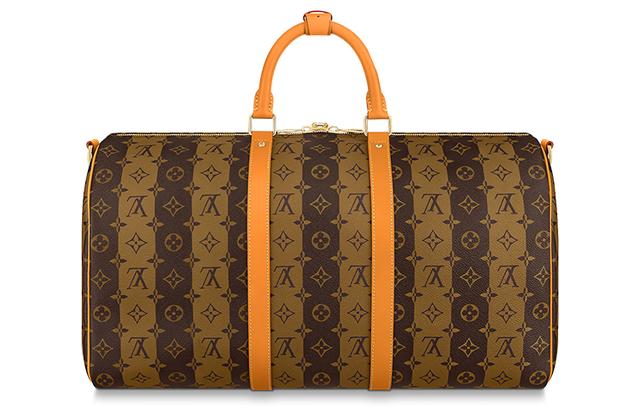 LOUIS VUITTON x NIGO keepall 50 Monogram Stripes