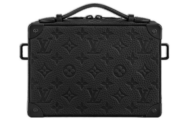 LOUIS VUITTON Handle Soft Trunk Taurillon Monogram