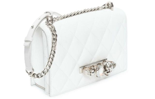 Alexander McQueen JEWELLED SATCHEL