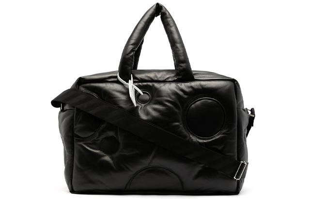 OFF-WHITE Meteor leather holdall