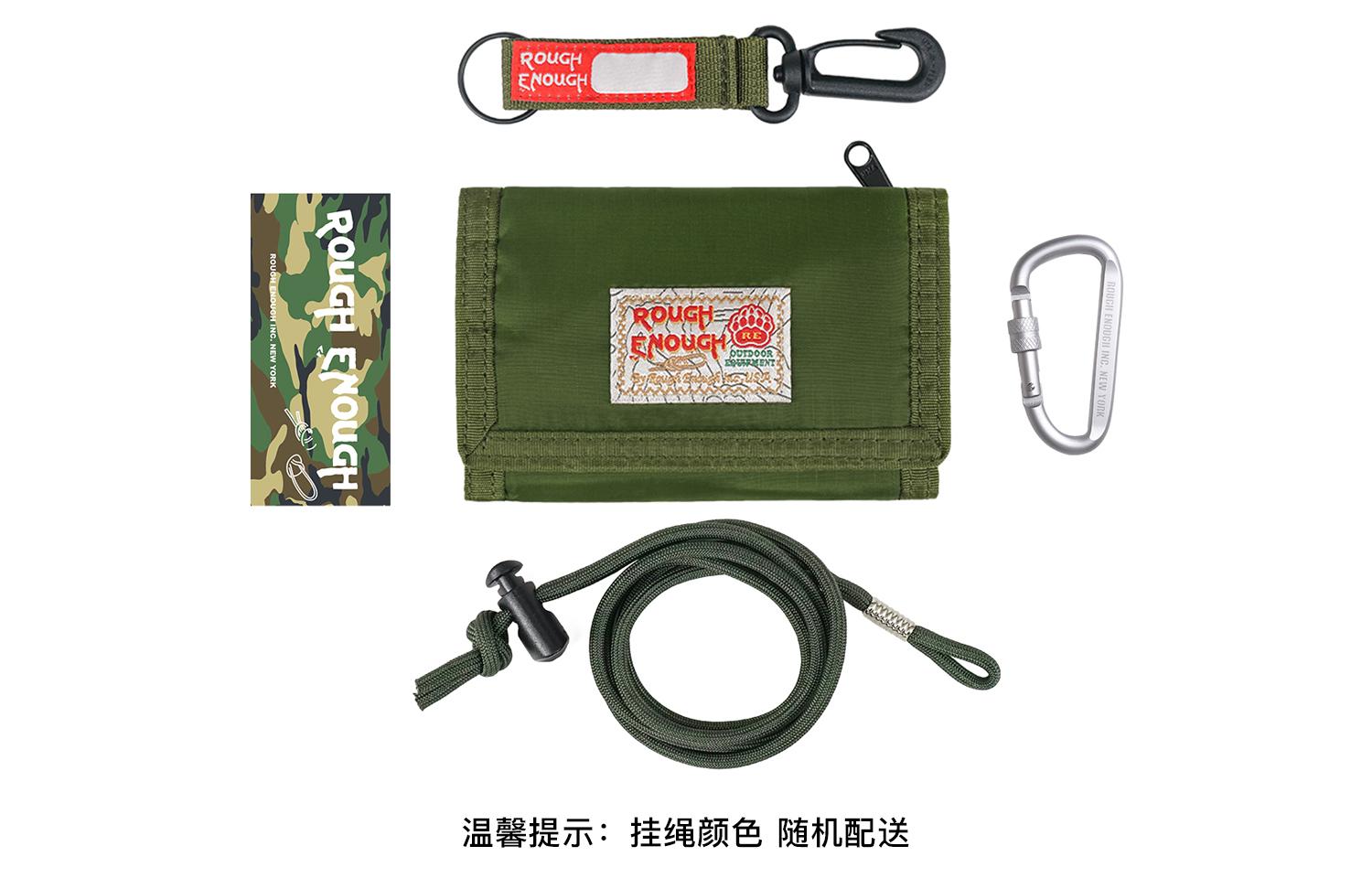 Rough Enough Lanyard Wallet