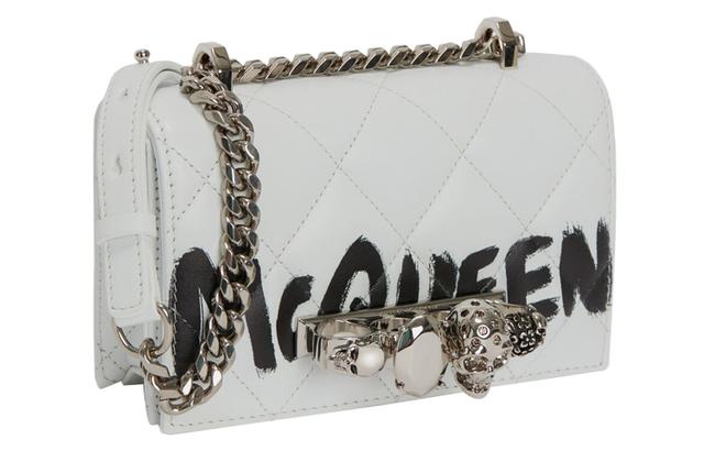 Alexander McQueen JEWELLED SATCHEL