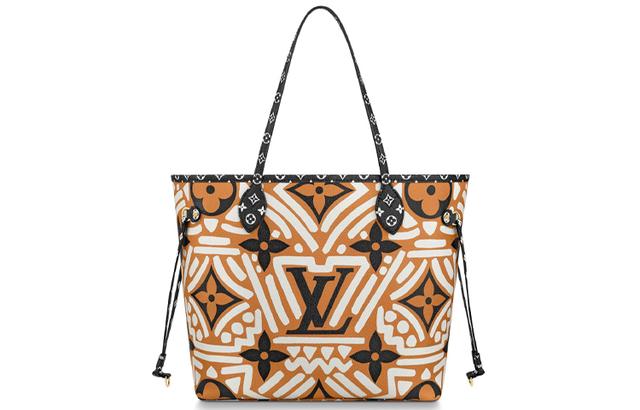 LOUIS VUITTON Crafty Neverfull MM Tote