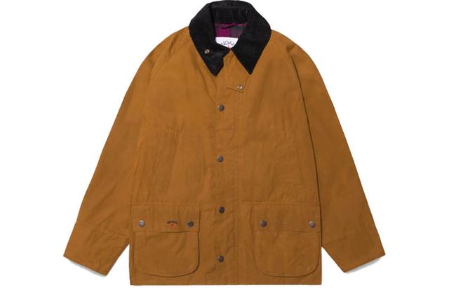 NOAH x BARBOUR Dry Waxed Bedale Jacket Logo