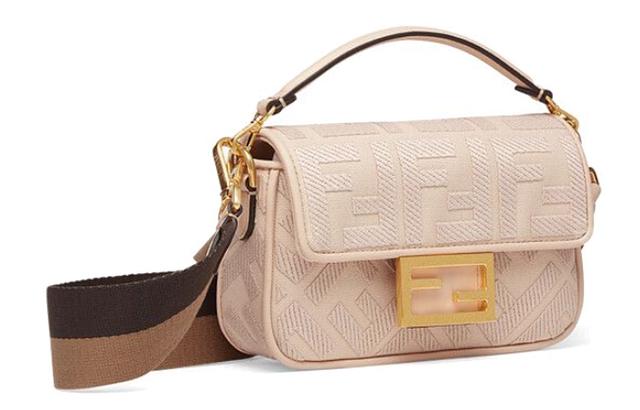 FENDI Baguette Logo FF