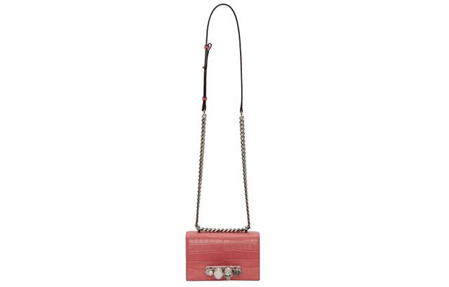 Alexander McQueen JEWELLED SATCHEL