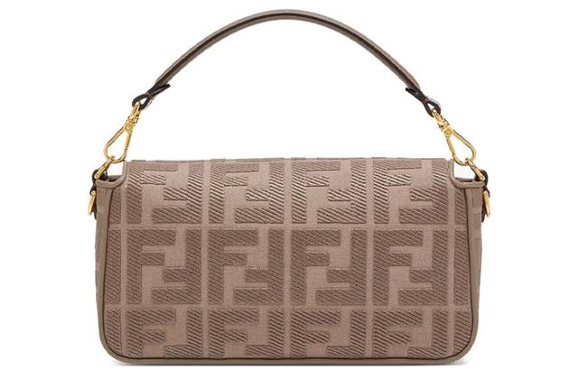 FENDI Baguette Logo FF