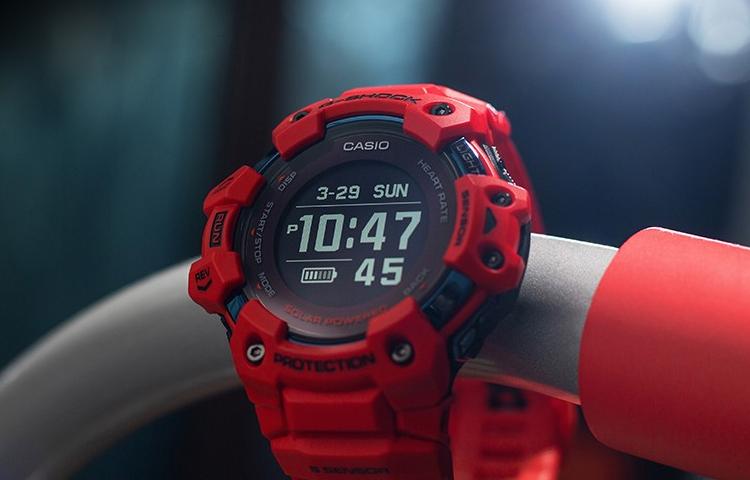 G-SHOCK G-SQUAD GPS LED 54.6*55mm GBD-H1000-4