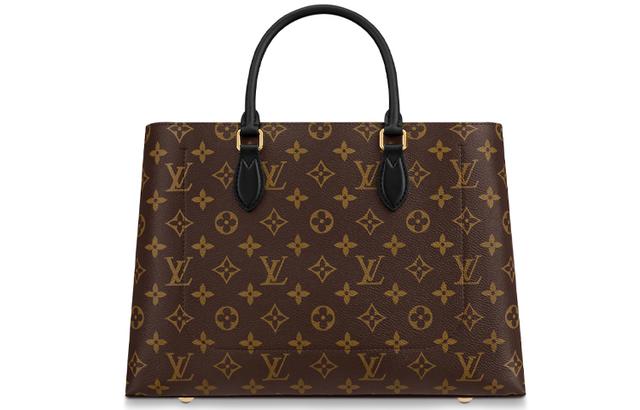 LOUIS VUITTON Flower Tote Logo