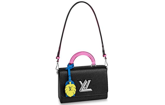 LOUIS VUITTON twist MM Logo Epi