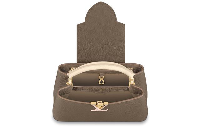 LOUIS VUITTON LV Capucines Logo Taurillon