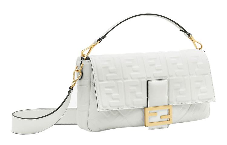 FENDI Baguette Logo FF