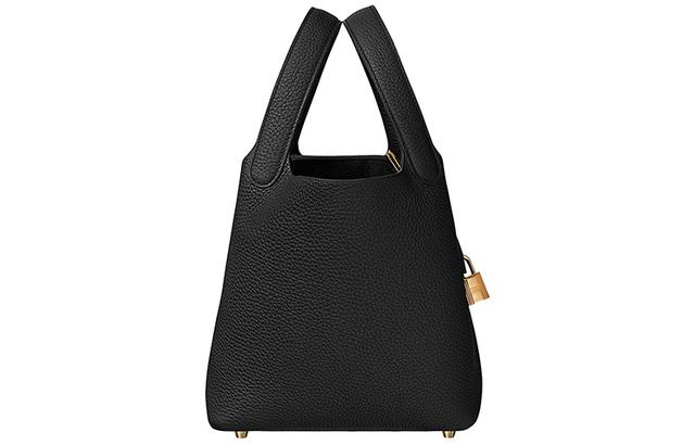 HERMES Picotin Lock 18 Clemence Noir