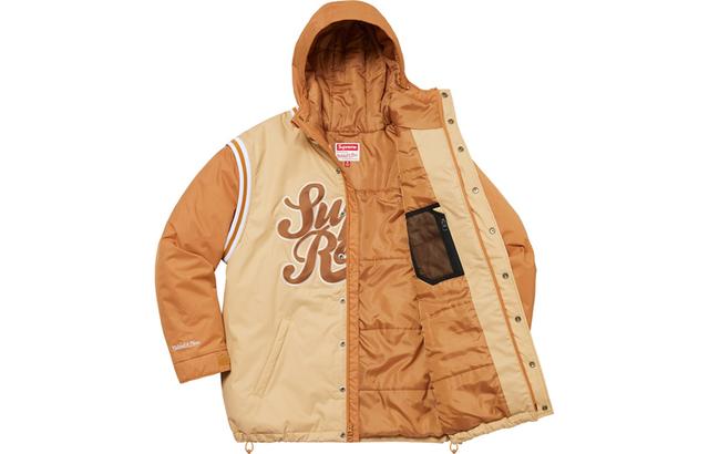 Supreme SS22 Week 9 x Mitchell Ness Quilted Sports Jacket