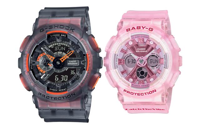 CASIOG-SHOCK BABY-G200 GA-110LS-1A+BA-130CV-4APR