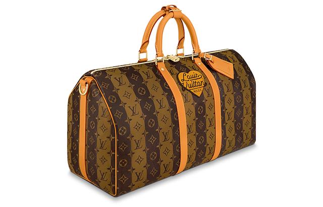 LOUIS VUITTON x NIGO keepall 50 Monogram Stripes