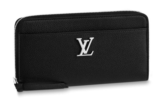 LOUIS VUITTON Zippy LOCKME Logo