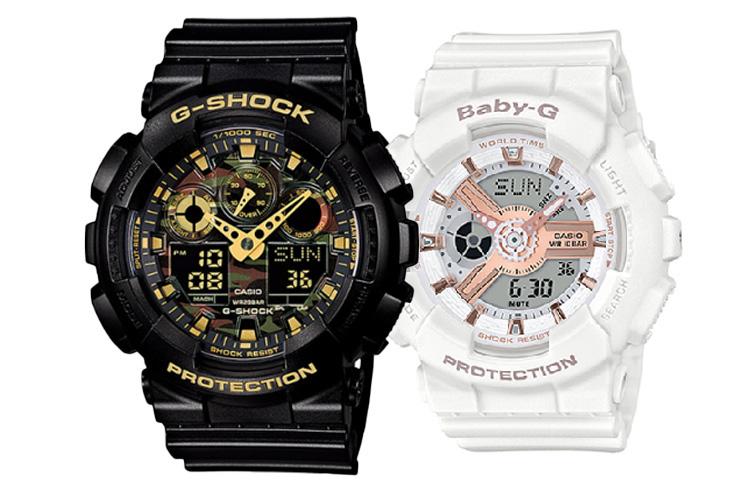 CASIO G-SHOCK BABY-G 200 55*51.2mm GA-100CF-1A9BA-110RG-7A