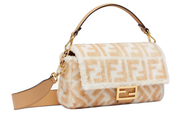 FENDI Baguette Logo FF