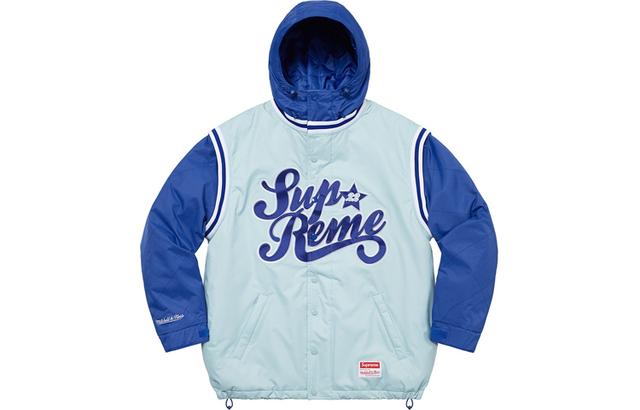 Supreme SS22 Week 9 x Mitchell Ness Quilted Sports Jacket