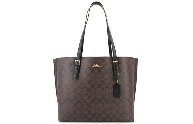 COACH Mollie 34 Logo Tote