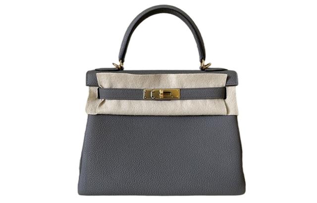 HERMES Kelly 28 Togo 8F Gristain