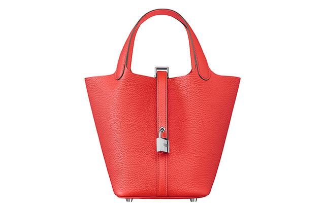 HERMES Picotin Lock 22 0E Rose Texas