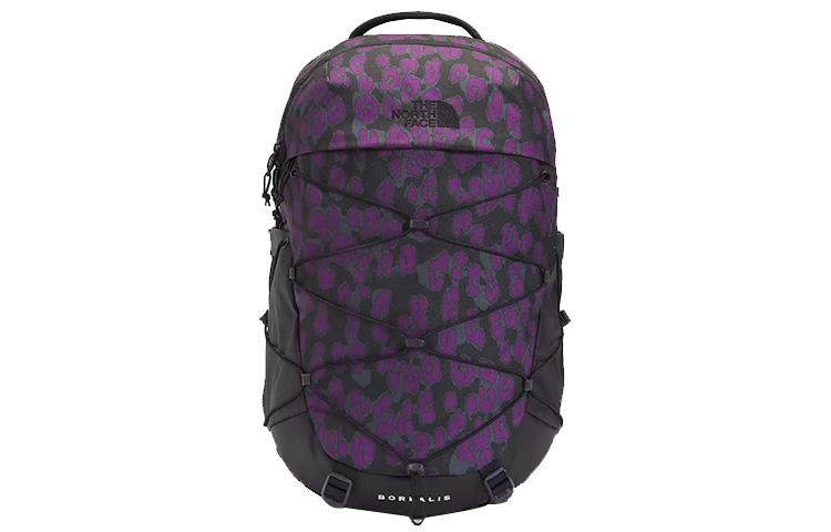 THE NORTH FACE Women's Borealis Gravity Purple Leopard Print - TNF Black