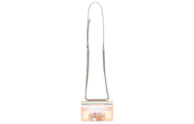 Alexander McQueen JEWELLED SATCHEL