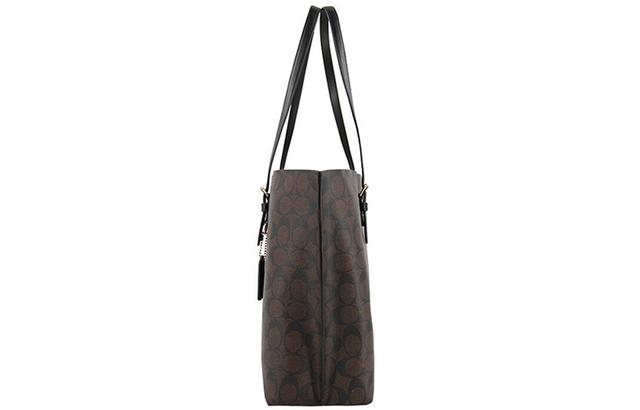 COACH Mollie 34 Logo Tote