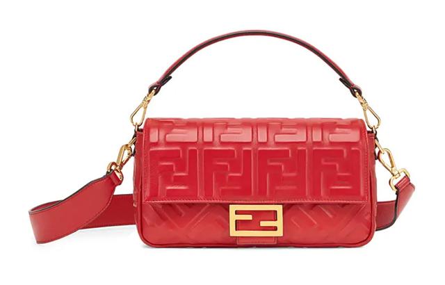 FENDI Baguette Logo FF