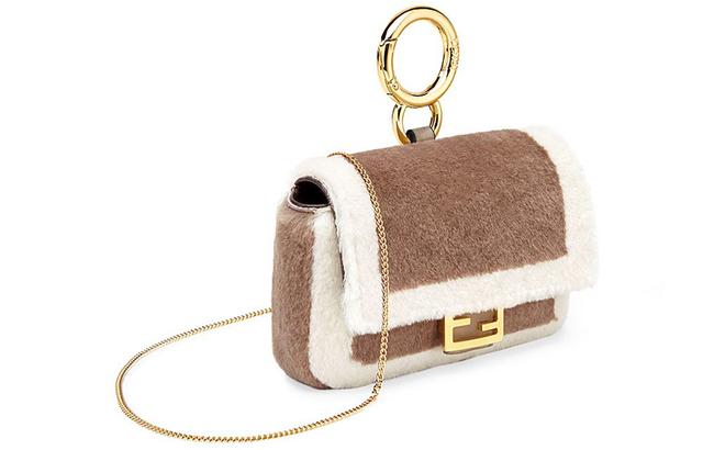 FENDI Nano Baguette Logo