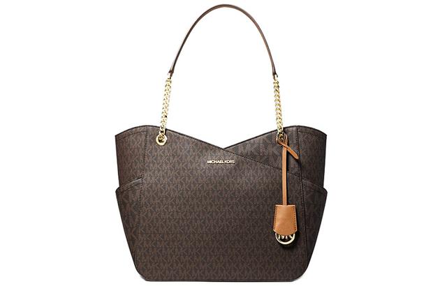 MICHAEL KORS MK Jet Set LOGO Tote